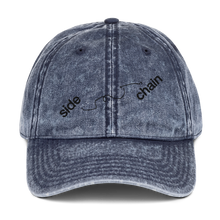 Load image into Gallery viewer, side chain denim dad cap
